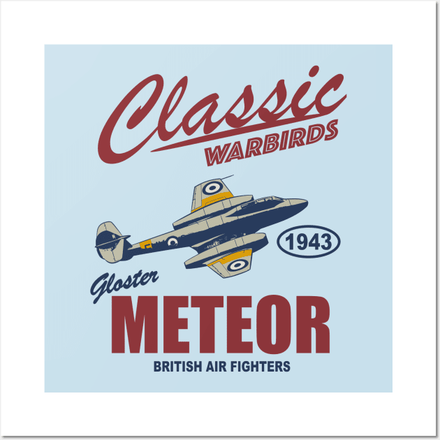 Gloster Meteor Wall Art by TCP